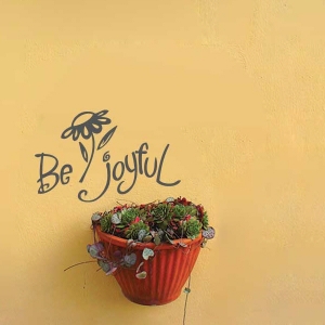 미니레터링-Be joyful (기뻐하라)