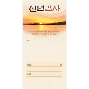 신년감사헌금봉투-3013 (1속 100장)-J